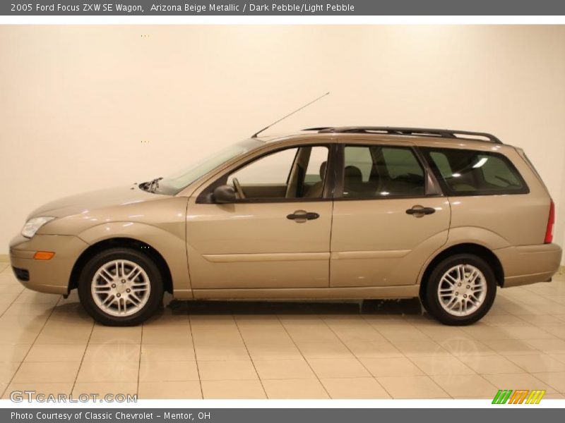 Arizona Beige Metallic / Dark Pebble/Light Pebble 2005 Ford Focus ZXW SE Wagon