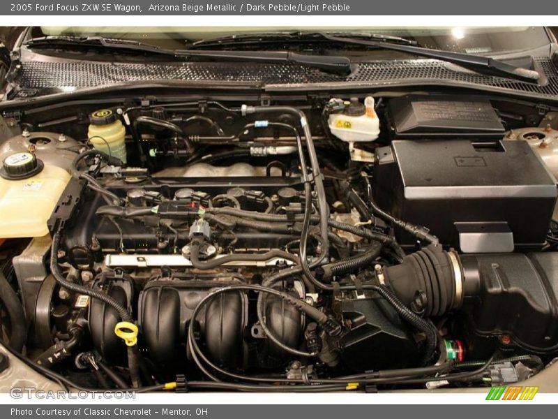 Arizona Beige Metallic / Dark Pebble/Light Pebble 2005 Ford Focus ZXW SE Wagon