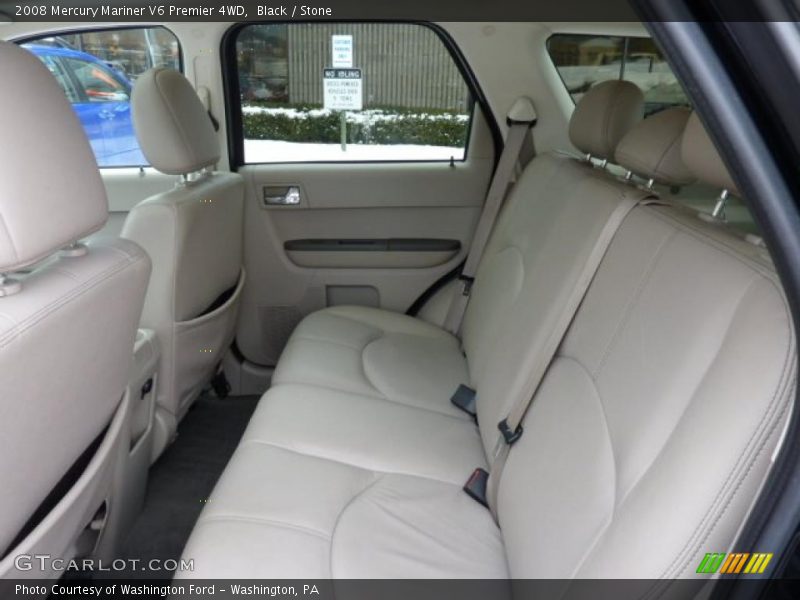 Black / Stone 2008 Mercury Mariner V6 Premier 4WD