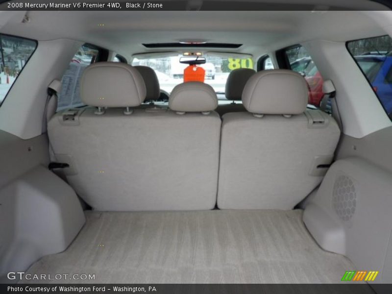 Black / Stone 2008 Mercury Mariner V6 Premier 4WD