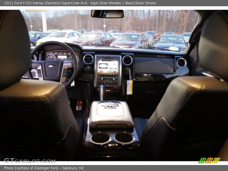 Ingot Silver Metallic / Black/Silver Smoke 2011 Ford F150 Harley-Davidson SuperCrew 4x4