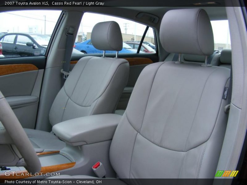 Cassis Red Pearl / Light Gray 2007 Toyota Avalon XLS