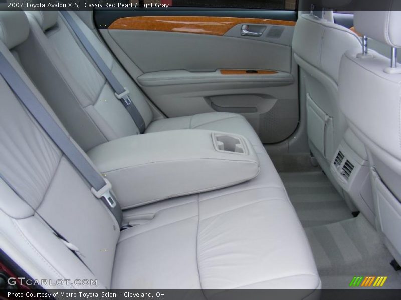 Cassis Red Pearl / Light Gray 2007 Toyota Avalon XLS