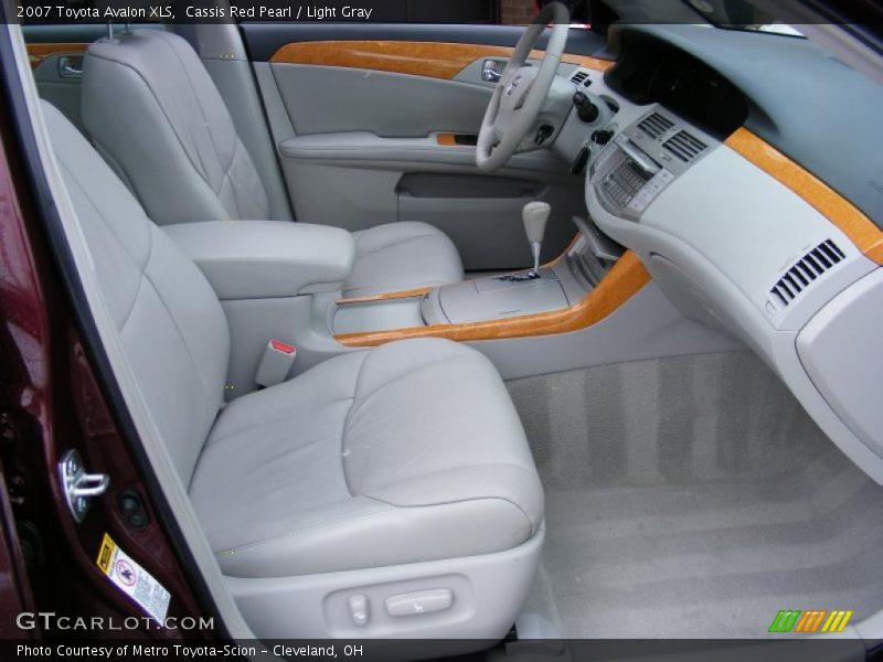 Cassis Red Pearl / Light Gray 2007 Toyota Avalon XLS