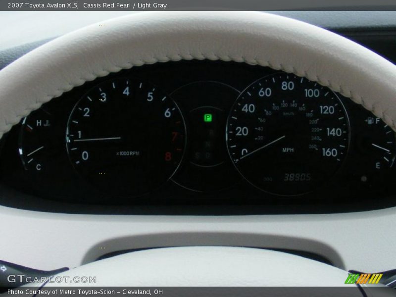 Cassis Red Pearl / Light Gray 2007 Toyota Avalon XLS