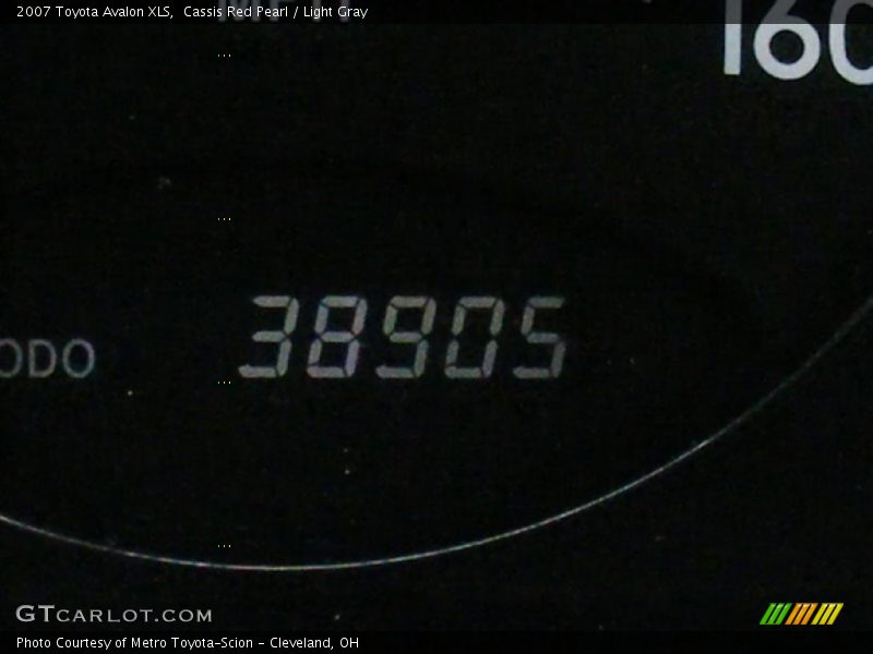 Cassis Red Pearl / Light Gray 2007 Toyota Avalon XLS