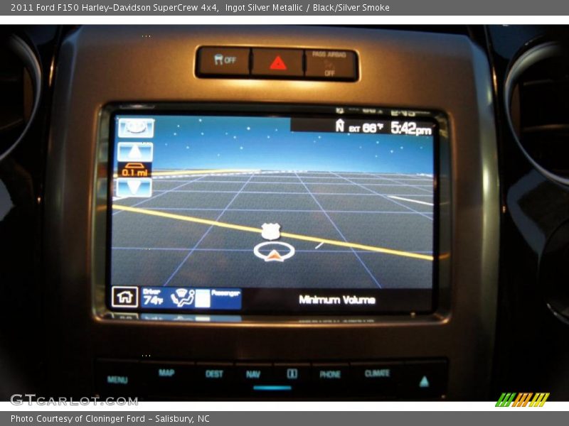 Navigation of 2011 F150 Harley-Davidson SuperCrew 4x4