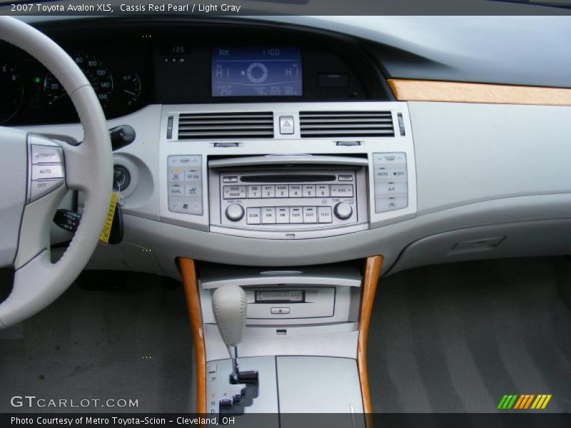 Cassis Red Pearl / Light Gray 2007 Toyota Avalon XLS