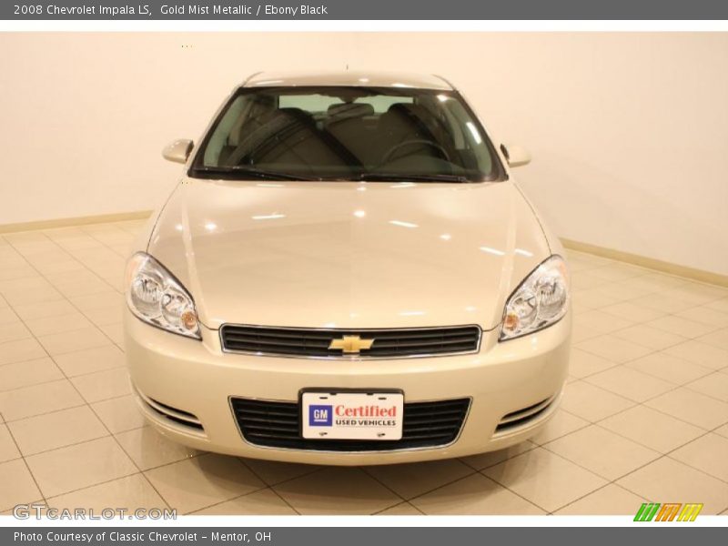 Gold Mist Metallic / Ebony Black 2008 Chevrolet Impala LS