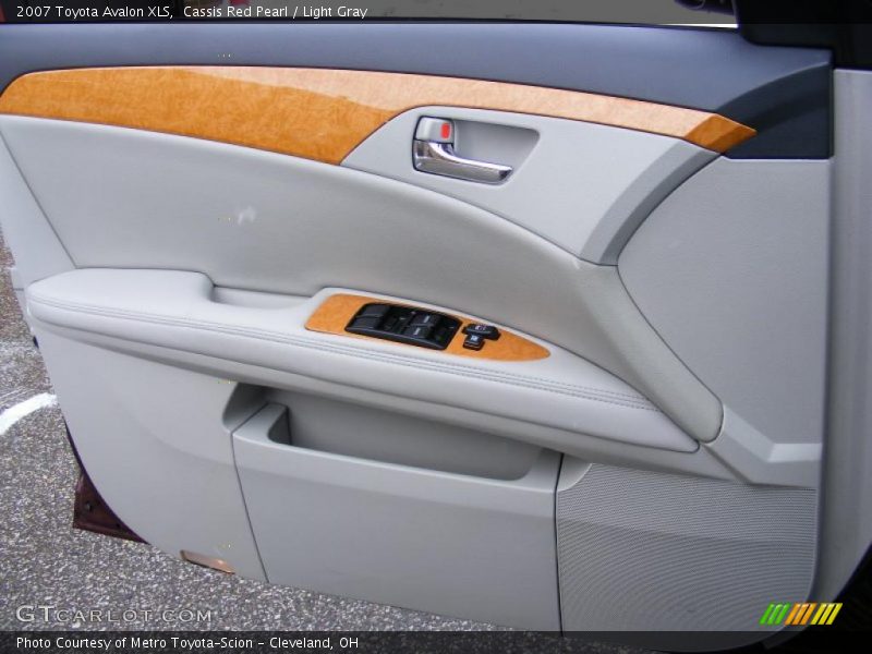 Cassis Red Pearl / Light Gray 2007 Toyota Avalon XLS