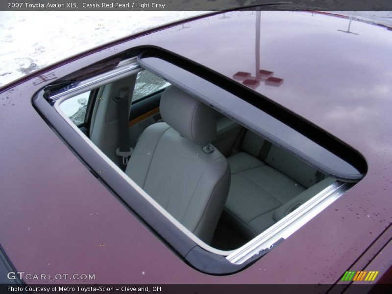 Cassis Red Pearl / Light Gray 2007 Toyota Avalon XLS