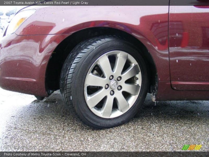 Cassis Red Pearl / Light Gray 2007 Toyota Avalon XLS