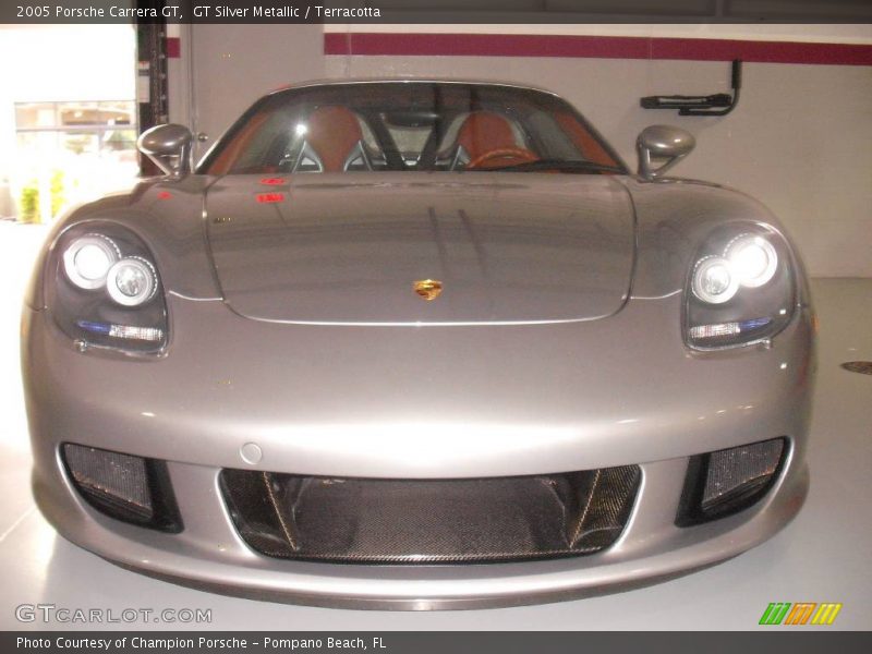 GT Silver Metallic / Terracotta 2005 Porsche Carrera GT