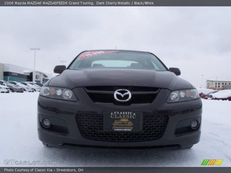 Dark Cherry Metallic / Black/White 2006 Mazda MAZDA6 MAZDASPEED6 Grand Touring