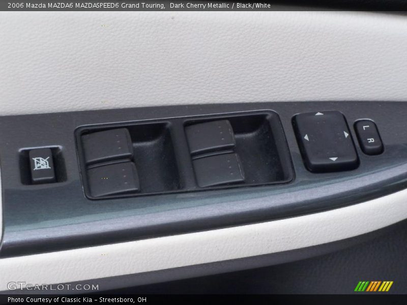Dark Cherry Metallic / Black/White 2006 Mazda MAZDA6 MAZDASPEED6 Grand Touring