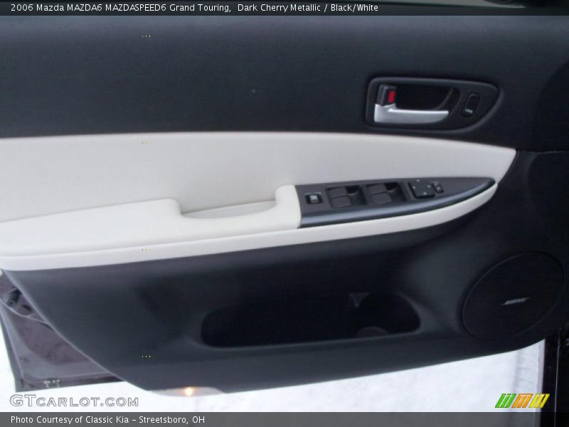 Dark Cherry Metallic / Black/White 2006 Mazda MAZDA6 MAZDASPEED6 Grand Touring