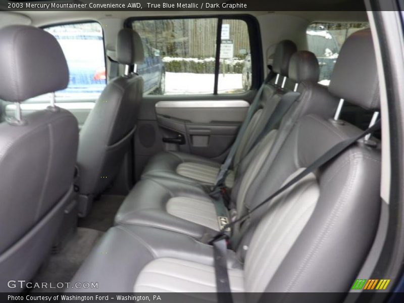 True Blue Metallic / Dark Graphite 2003 Mercury Mountaineer Convenience AWD