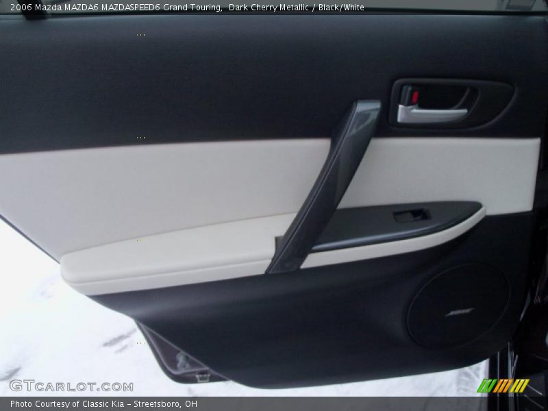 Dark Cherry Metallic / Black/White 2006 Mazda MAZDA6 MAZDASPEED6 Grand Touring