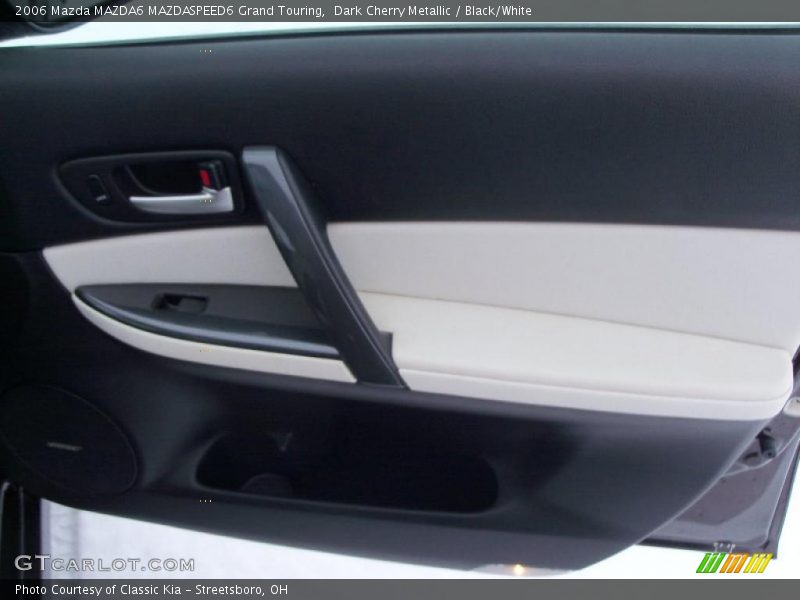 Dark Cherry Metallic / Black/White 2006 Mazda MAZDA6 MAZDASPEED6 Grand Touring