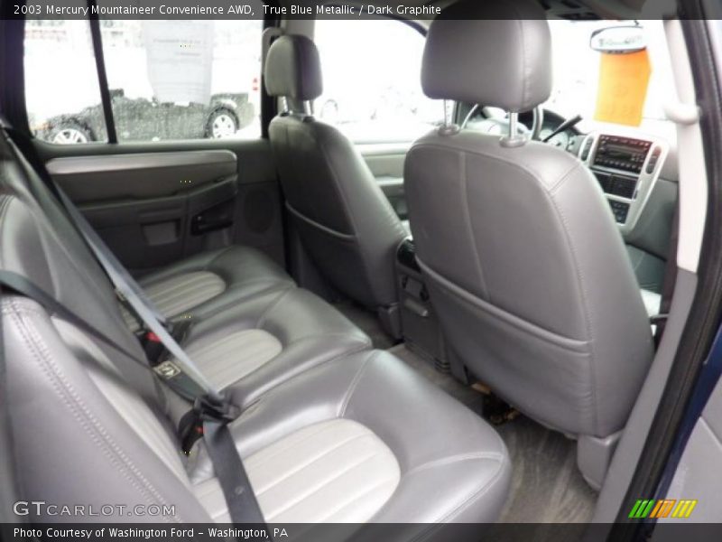 True Blue Metallic / Dark Graphite 2003 Mercury Mountaineer Convenience AWD