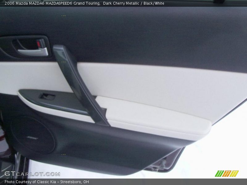 Dark Cherry Metallic / Black/White 2006 Mazda MAZDA6 MAZDASPEED6 Grand Touring