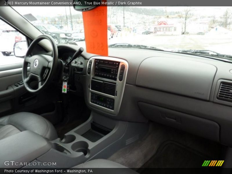 True Blue Metallic / Dark Graphite 2003 Mercury Mountaineer Convenience AWD