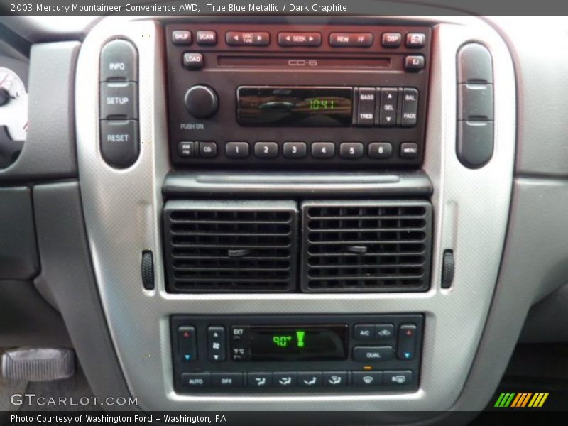 True Blue Metallic / Dark Graphite 2003 Mercury Mountaineer Convenience AWD