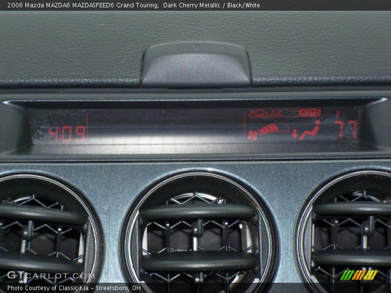Dark Cherry Metallic / Black/White 2006 Mazda MAZDA6 MAZDASPEED6 Grand Touring