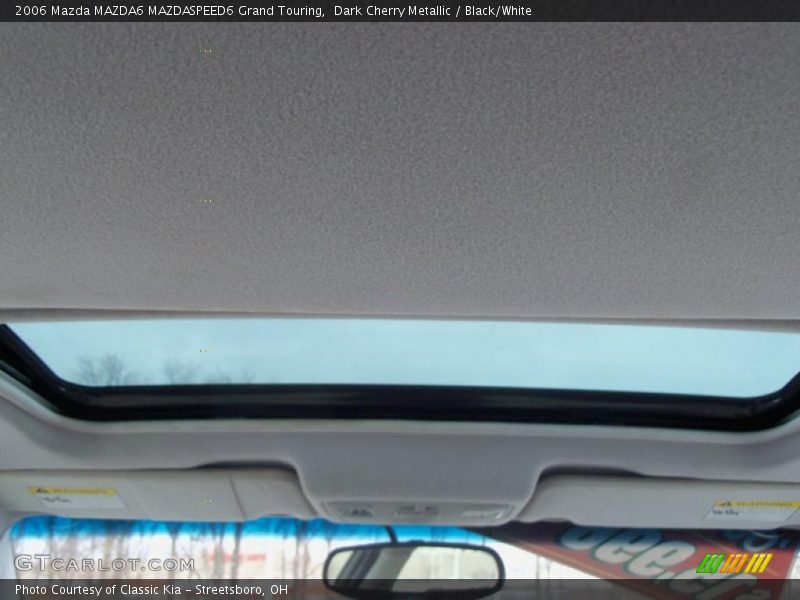 Dark Cherry Metallic / Black/White 2006 Mazda MAZDA6 MAZDASPEED6 Grand Touring