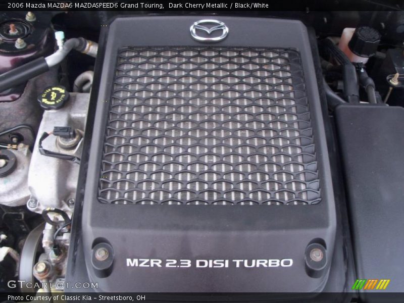 Dark Cherry Metallic / Black/White 2006 Mazda MAZDA6 MAZDASPEED6 Grand Touring
