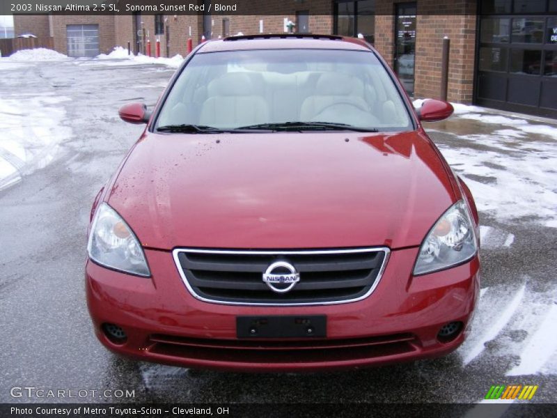 Sonoma Sunset Red / Blond 2003 Nissan Altima 2.5 SL