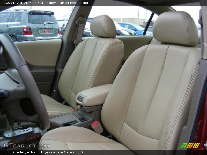 Sonoma Sunset Red / Blond 2003 Nissan Altima 2.5 SL