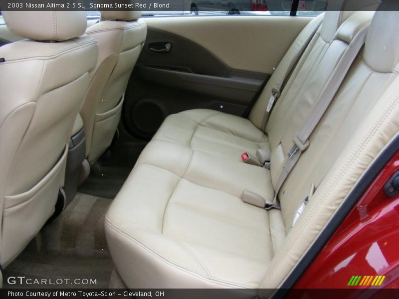 Sonoma Sunset Red / Blond 2003 Nissan Altima 2.5 SL