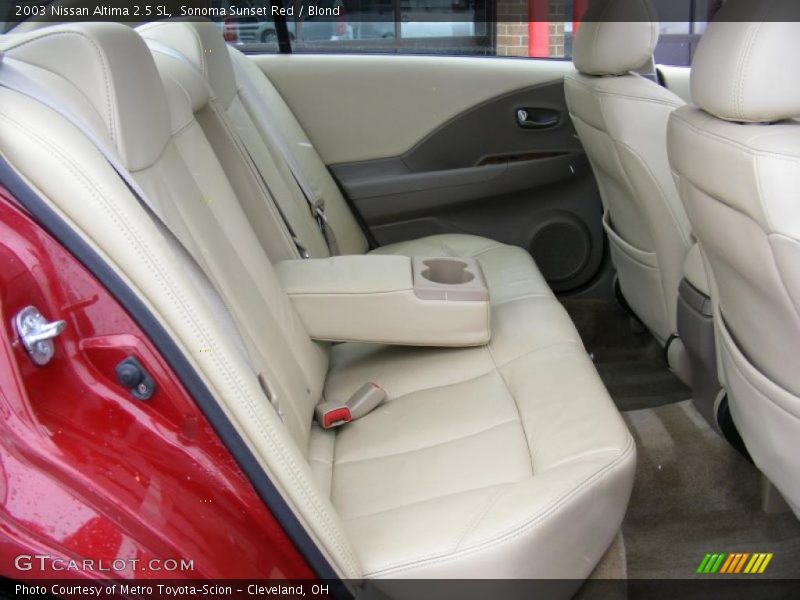 Sonoma Sunset Red / Blond 2003 Nissan Altima 2.5 SL
