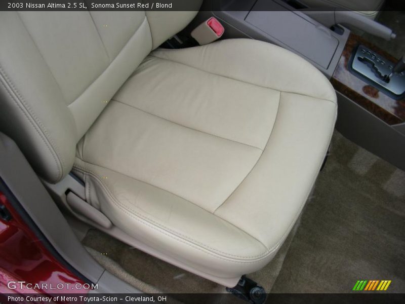 Sonoma Sunset Red / Blond 2003 Nissan Altima 2.5 SL