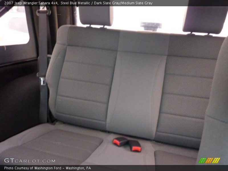 Steel Blue Metallic / Dark Slate Gray/Medium Slate Gray 2007 Jeep Wrangler Sahara 4x4