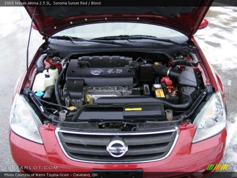 Sonoma Sunset Red / Blond 2003 Nissan Altima 2.5 SL