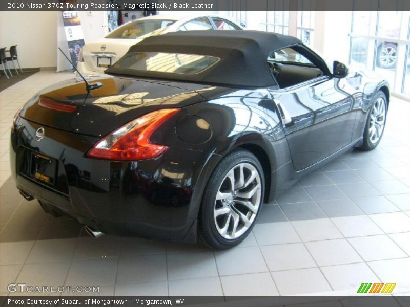 Magnetic Black / Black Leather 2010 Nissan 370Z Touring Roadster