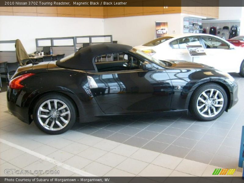Magnetic Black / Black Leather 2010 Nissan 370Z Touring Roadster
