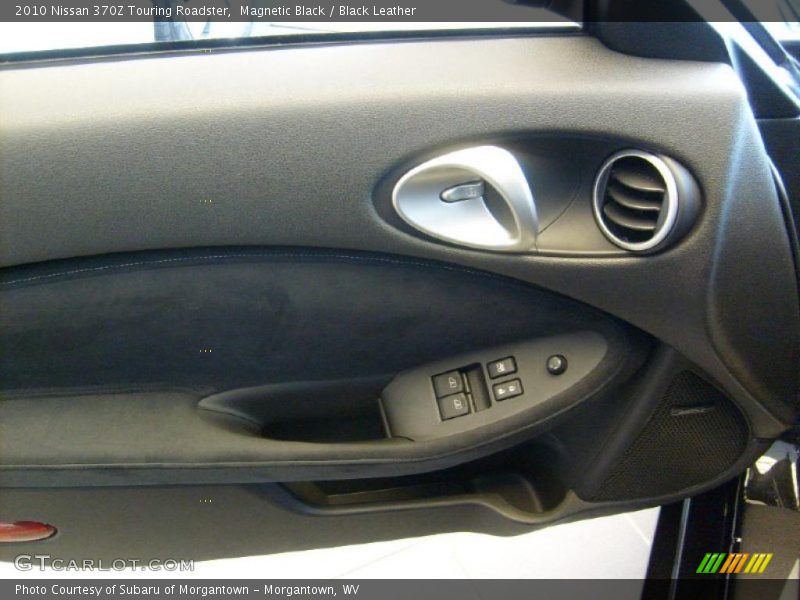 Magnetic Black / Black Leather 2010 Nissan 370Z Touring Roadster