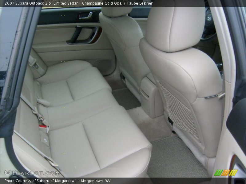  2007 Outback 2.5i Limited Sedan Taupe Leather Interior