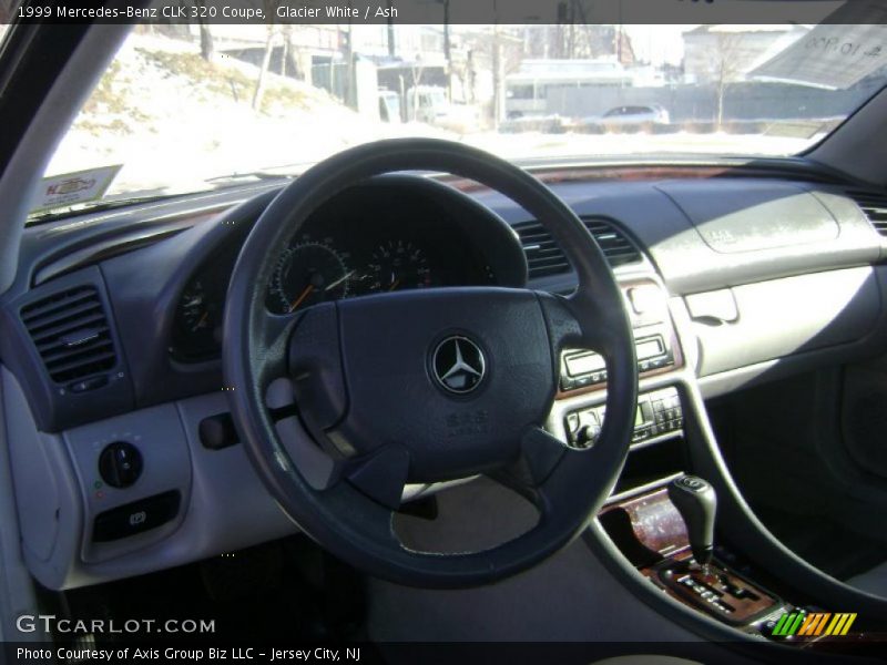 Glacier White / Ash 1999 Mercedes-Benz CLK 320 Coupe