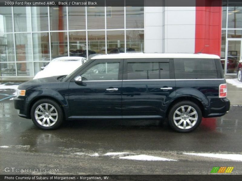 Black / Charcoal Black 2009 Ford Flex Limited AWD