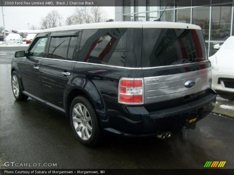 Black / Charcoal Black 2009 Ford Flex Limited AWD