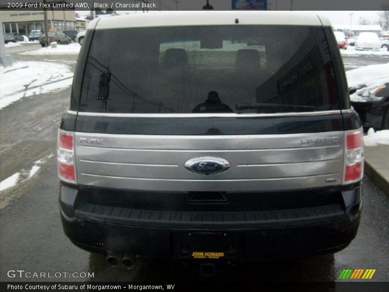 Black / Charcoal Black 2009 Ford Flex Limited AWD