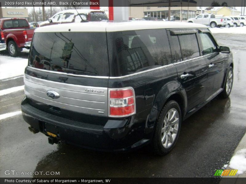 Black / Charcoal Black 2009 Ford Flex Limited AWD