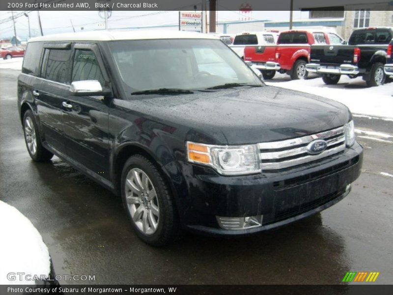 Black / Charcoal Black 2009 Ford Flex Limited AWD
