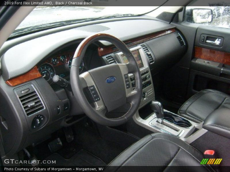 Black / Charcoal Black 2009 Ford Flex Limited AWD