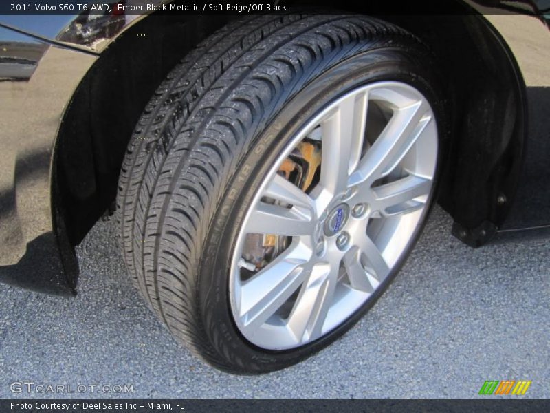 Ember Black Metallic / Soft Beige/Off Black 2011 Volvo S60 T6 AWD