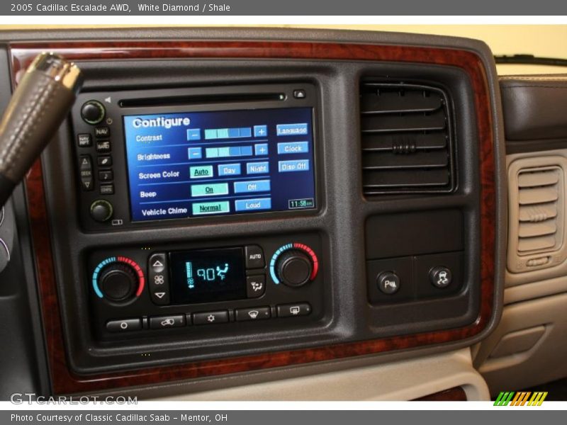 White Diamond / Shale 2005 Cadillac Escalade AWD